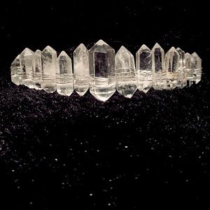 Quartz crystal tiara
